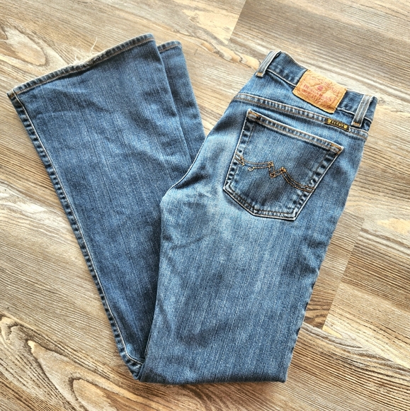 Lucky Brand Jeans Sweet N Low Bootcut Womens 6 28x31 Medium Wash Cotton Lycra - Picture 1 of 14